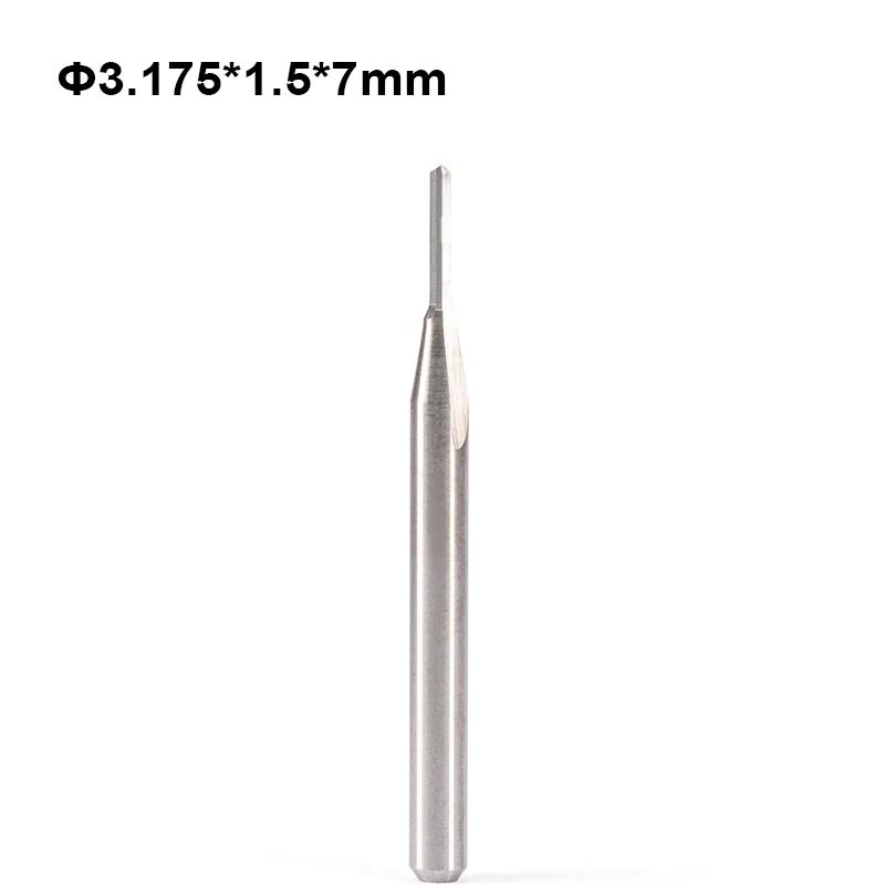   CNC  ī̵ CNC  Ʈ, 3.175*1.5*7mm 2 ÷Ʈ ƮƮ  , CNC и Ŀ, 5 